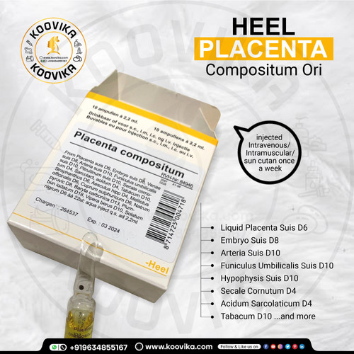 HEEL PLACENTA COMPOSITUM ORI INJECTION | KOOVIKA