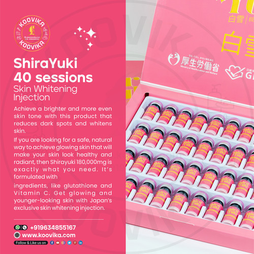 shirayuki glutathione Compounded Glutathione Injection