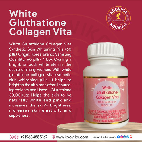 white glutathione collagen vita korea White Glutathione Collagen Vita