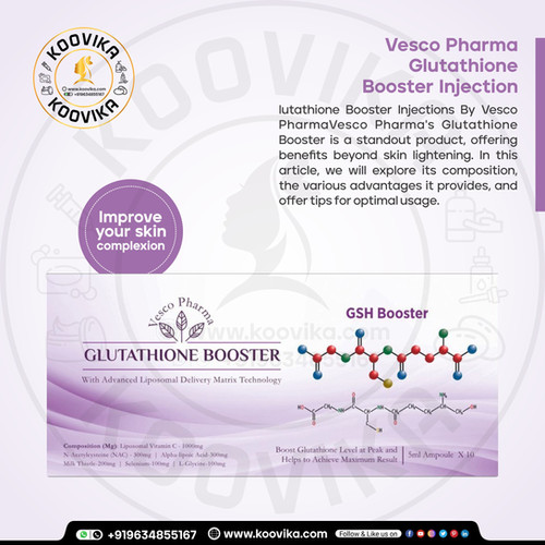vesco pharma glutathione Vesco pharma collagen c 1000 vitamin c injection