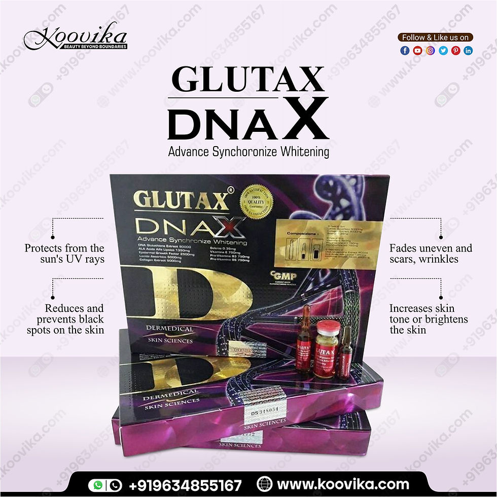 Thumbnail: Glutax DNAX Advance Synchromize Whitening Injection