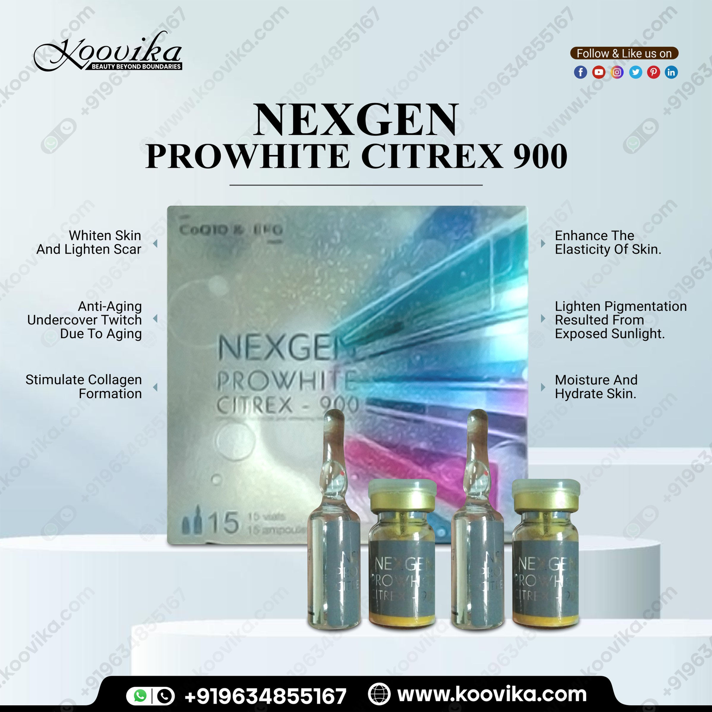 NEXGEN PROWHITE CITREX 900 ORIGINAL KOREA
