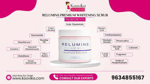 premium whitening scrub with glutathione arbutin rosehip & kojic acid Premium Glutathione Whitening Body Scrub