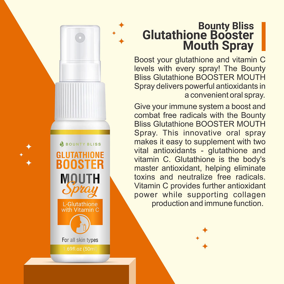 Thumbnail: Bounty Bliss Glutathione BOOSTER MOUTH Spray L Gltathione with vitamin C