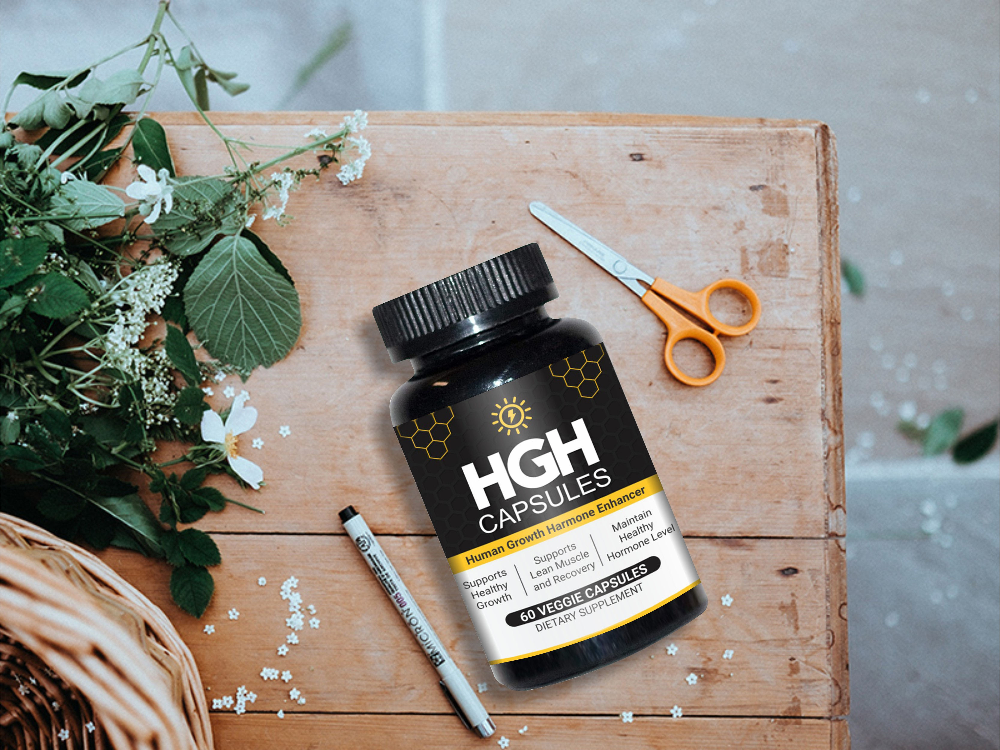 HGH Capsules - Human Growth Harmone Enhancer