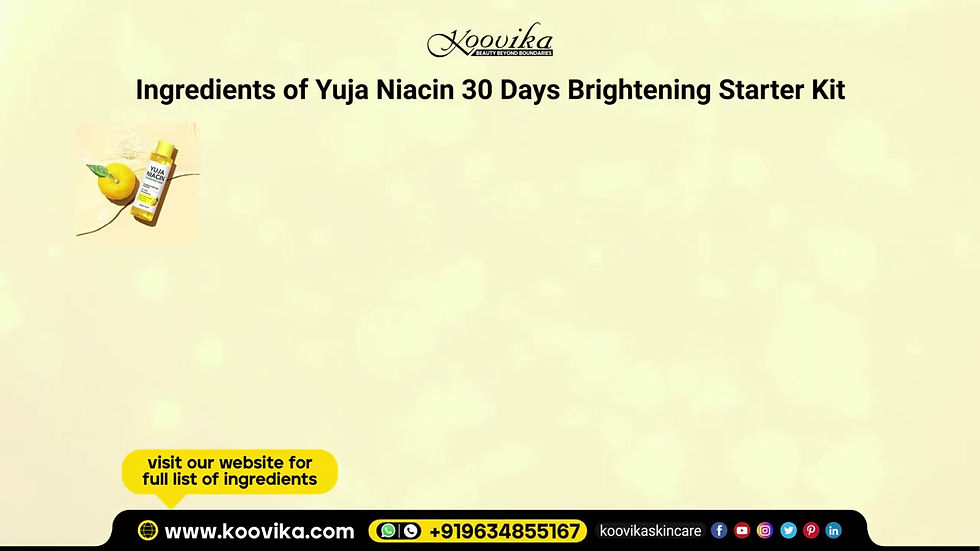 Thumbnail: Yuja Niacin 30 Days Brightening Starter Kit