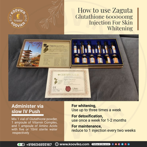 zaguta glutathione 2 Japan Infusion Injection Zaguta Glutathione Plus Amino Acid