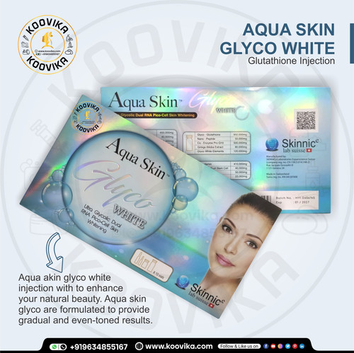 Aqua Skin Glyco White Skin Whitening Injection | KOOVIKA Aqua Skin Glyco White Skin Whitening Injection | KOOVIKA