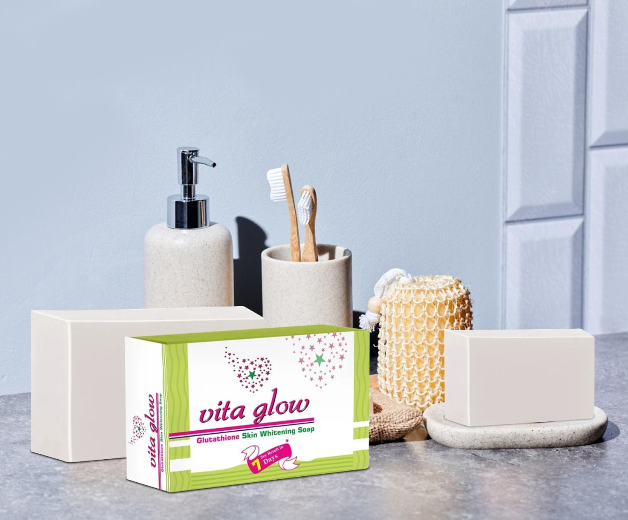 Vita Glow Skin Whitening & Anti Acne Soap