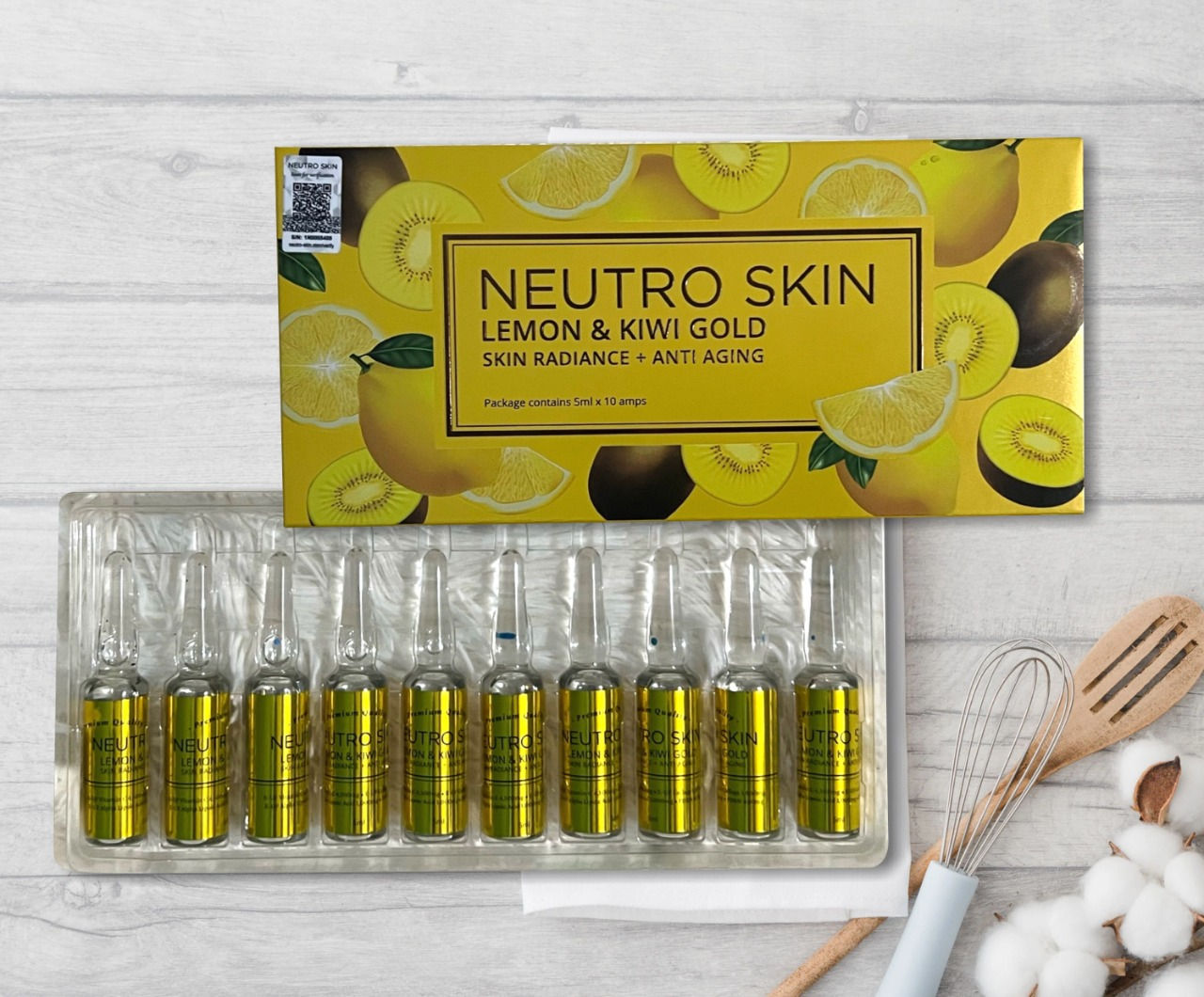 Neutro Skin Vitamin C and Collagen Injection Lemon & Kiwi Gold