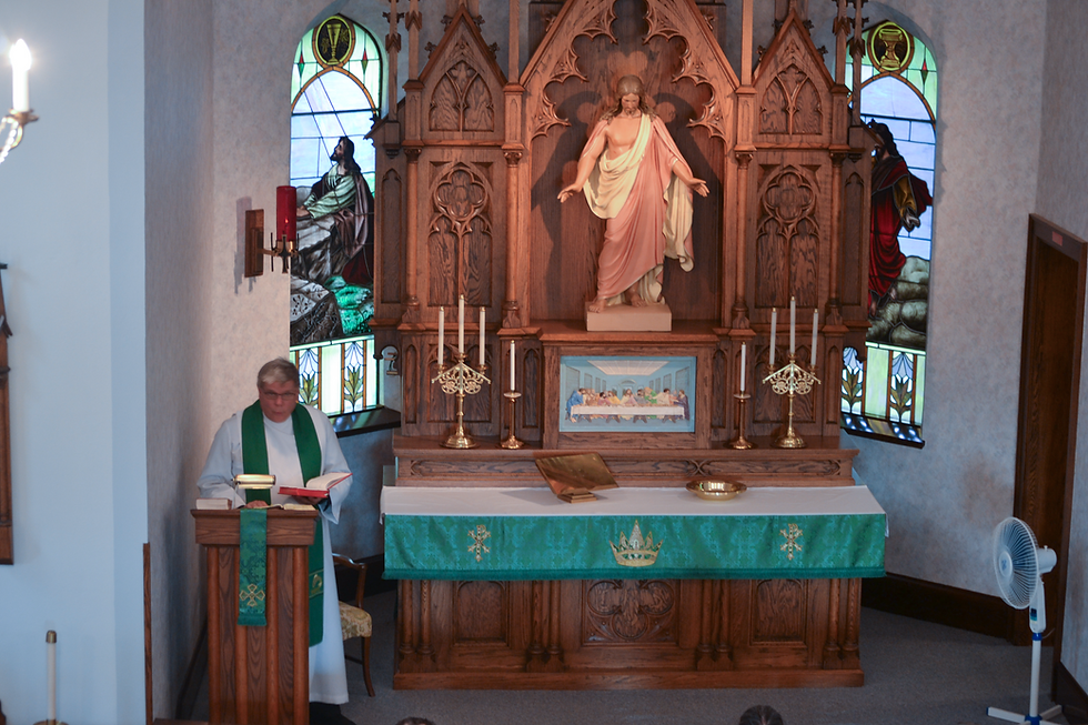 St. Peter Luthran Church in Clintonville, WI