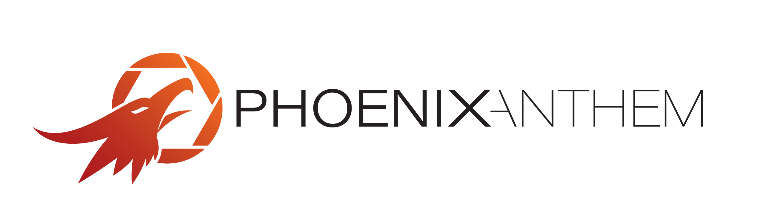 Phoenix Anthem logo with an orange and black design and text.