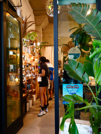Malaya Botanicals storefront in Alameda