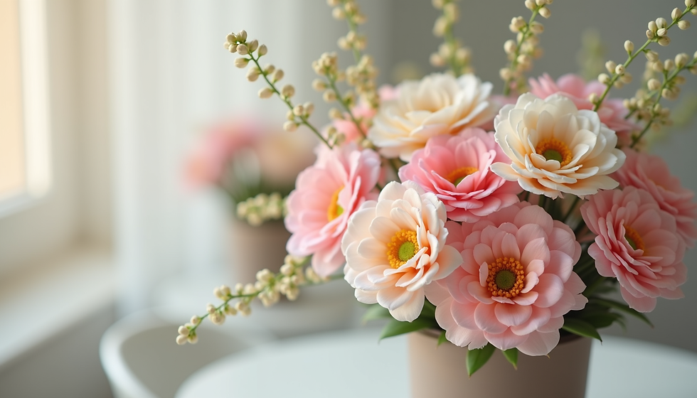 Creaciones Artesanales de Flores Artificiales para Transformar Tu Hogar