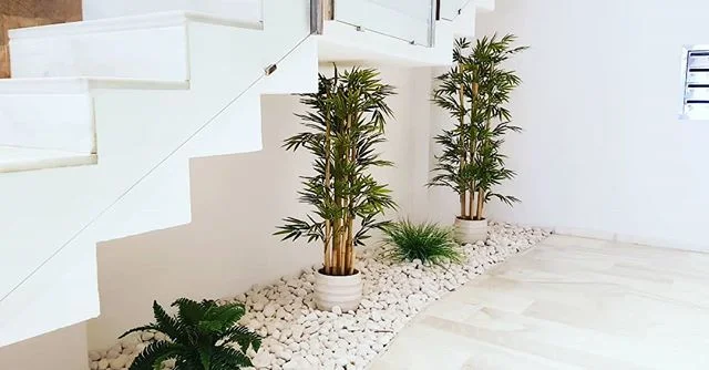 Decoraciones Artificiales._Deco de patio comunidad de vecinos._._._._._._._#valenciaciudad