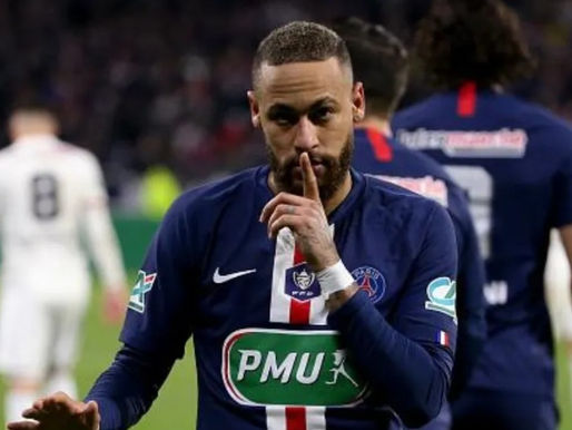 PSG vence com gol de Neymar e leva o título da Copa da França