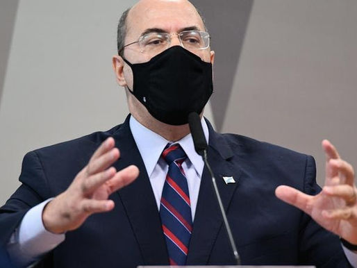 Ex-governador Wilson Witzel pede para se retirar da sessão da CPI da Covid