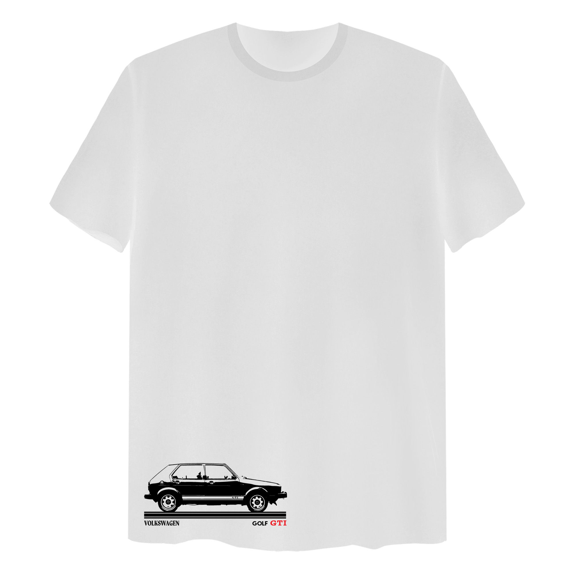 Men's Graphic Tee, Volkswagen Golf GTI