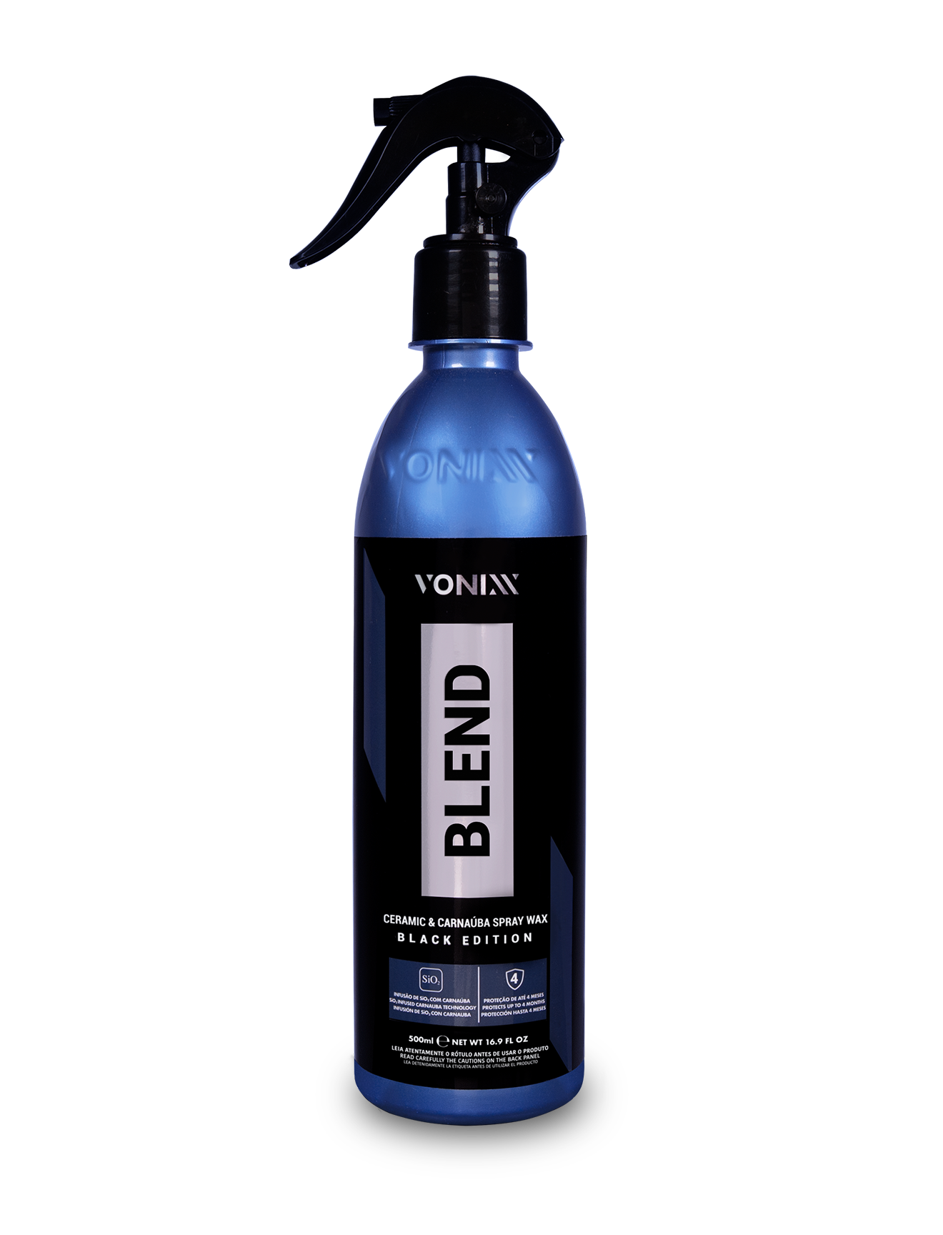 BLEND CERAMIC & CARNAÚBA SPRAY WAX EDICIÓN NEGRA CERA DE MANTENIMIENTO LÍQUIDO