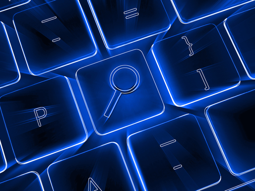 Keyboard with search bar