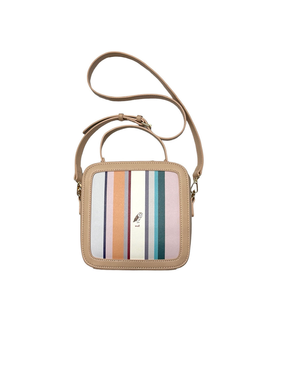 Thumbnail: Owl Print Square Bag  貓頭鷹印花方形袋