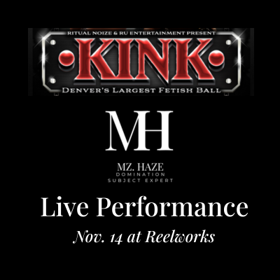 Mz. Haze Performing at Kink Denver 