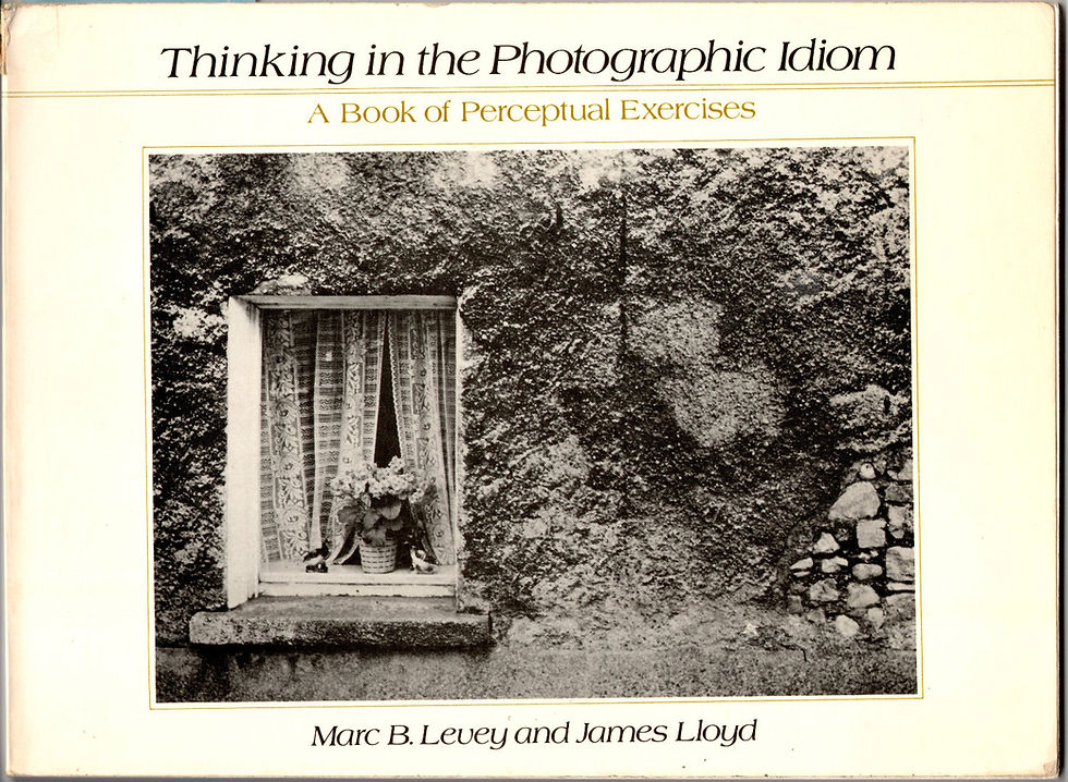 Cover of Thinking in the Photographic Idiom, by Marc B. Levey and James Lloyd