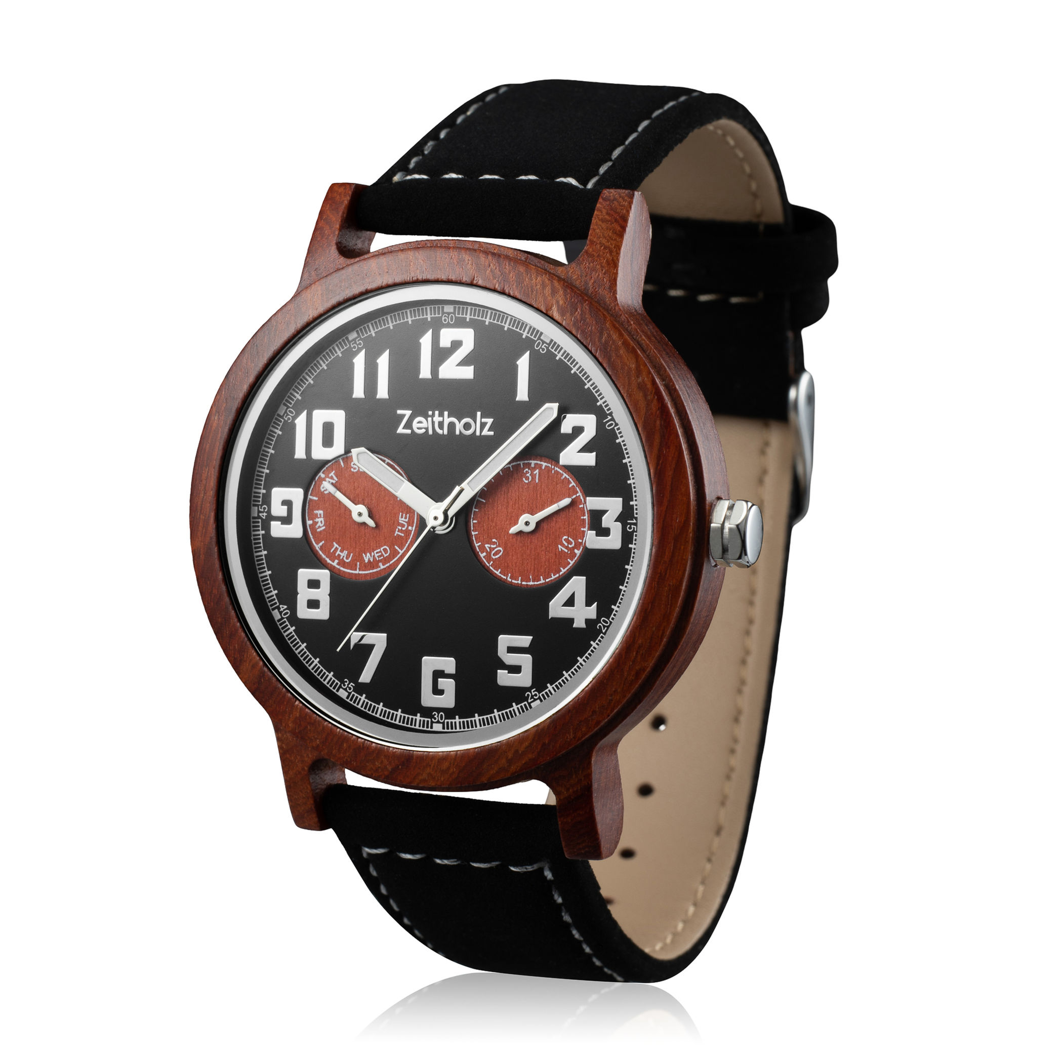 【Zeitholz】zei-0501(時計/ブラック×ブラック) Unisex