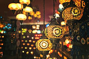 Colorful Hanging Lamps