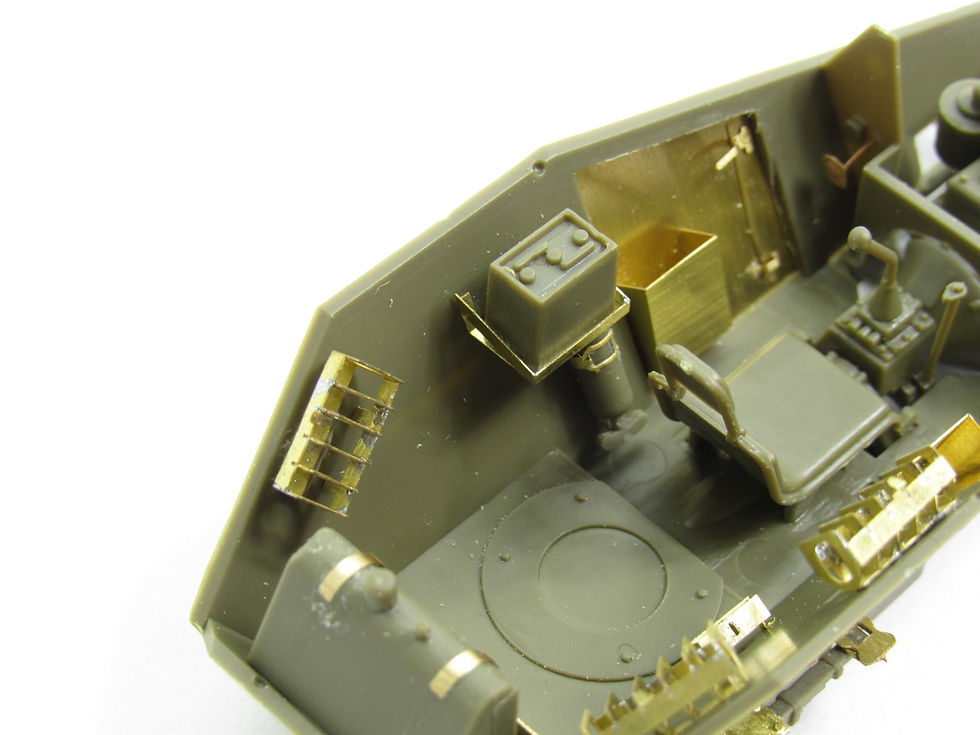 Миниатюра: МД 035614 Фототравление БА-64Б (Lanmo Model mm-35003) - Микродизайн 1/35