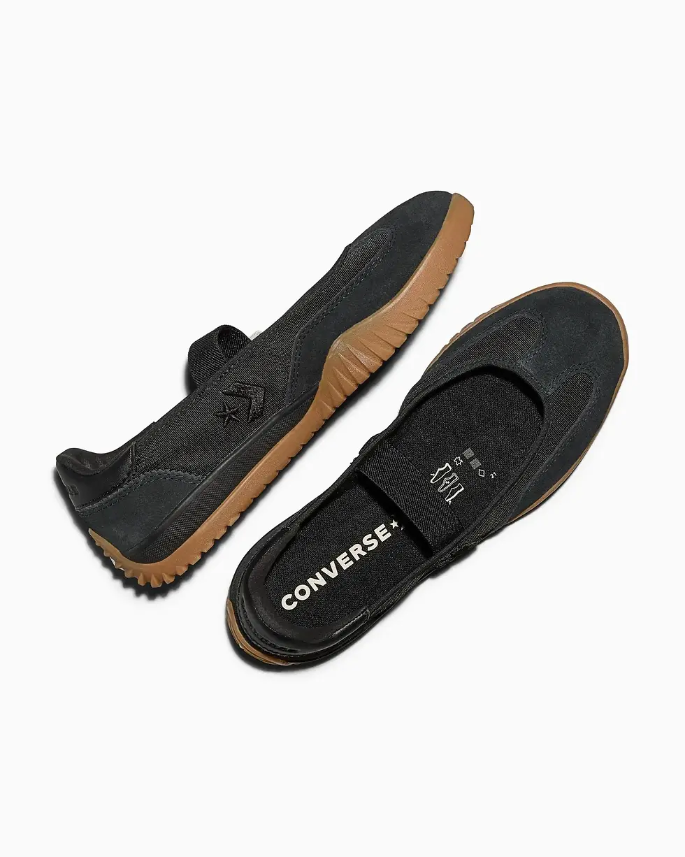 Миниатюра: RUN STAR TRAINER BALLET FLAT LO TOP	 BLACK/BLACK/GUM