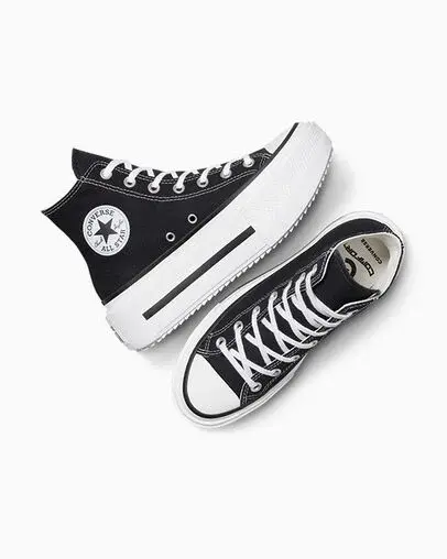 Thumbnail: AS LIFT DOUBLE STACK HI  BLACK/WHITE/BLACK