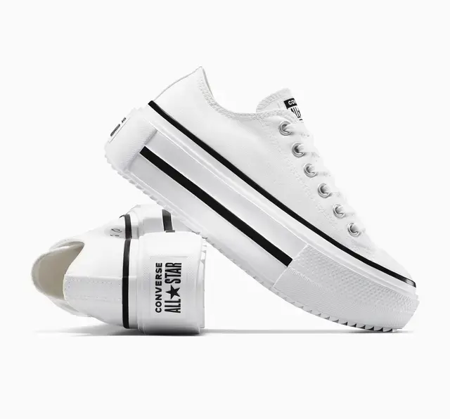 Миниатюра: AS LIFT DOUBLE STACK PLATFORM WHITE/BLACK/WHITE