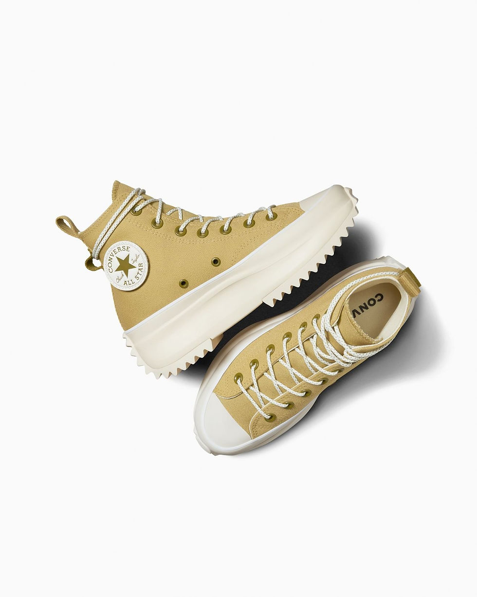 Thumbnail: RUN STAR HIKE HI TOP TOAD/DARK MOSS/NATURAL IVORY