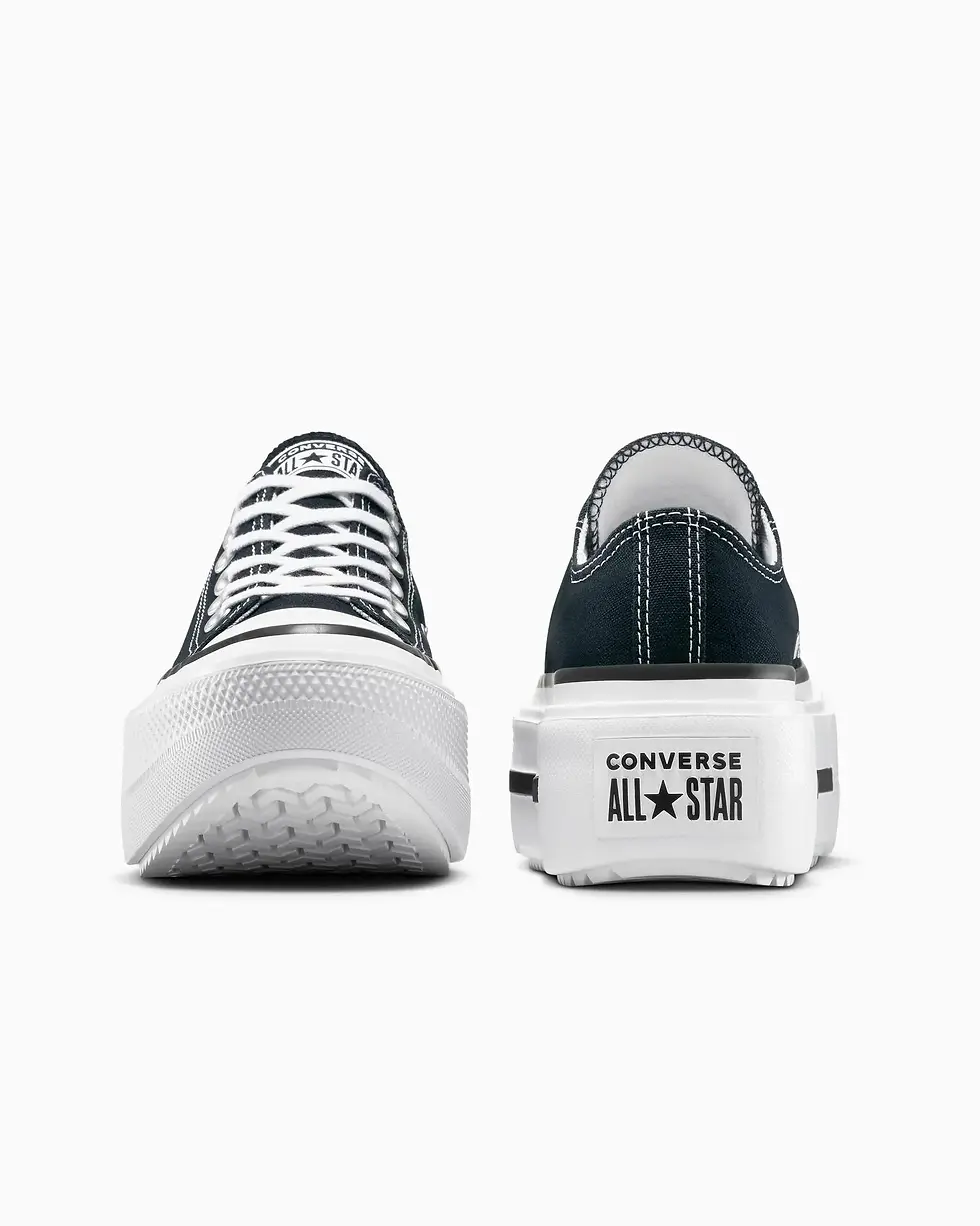 Миниатюра: AS LIFT DOUBLE STACK LOW TOP BLACK/WHITE/BLACK