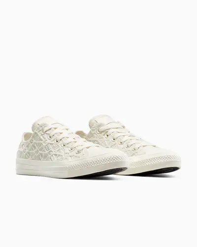 Миниатюра: AS TEXTURED MATERIAL LOW TOP EGRET/EGRET/EGRET