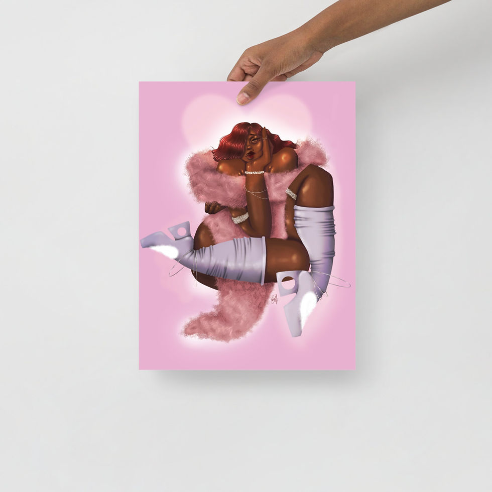 Thumbnail: Oops I've Fallen In Luv Print