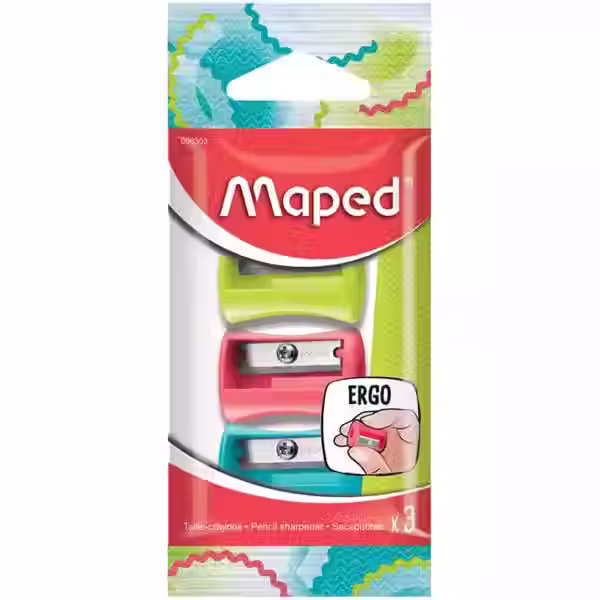 Miniatura: Apontador Vivo, Cores Sortidas, Maped