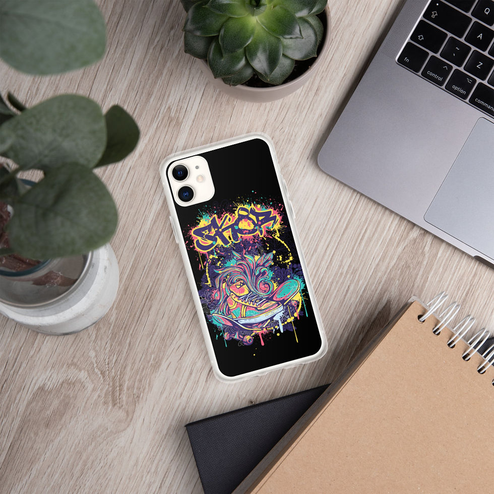 Thumbnail: Skateboarder iPhone Case