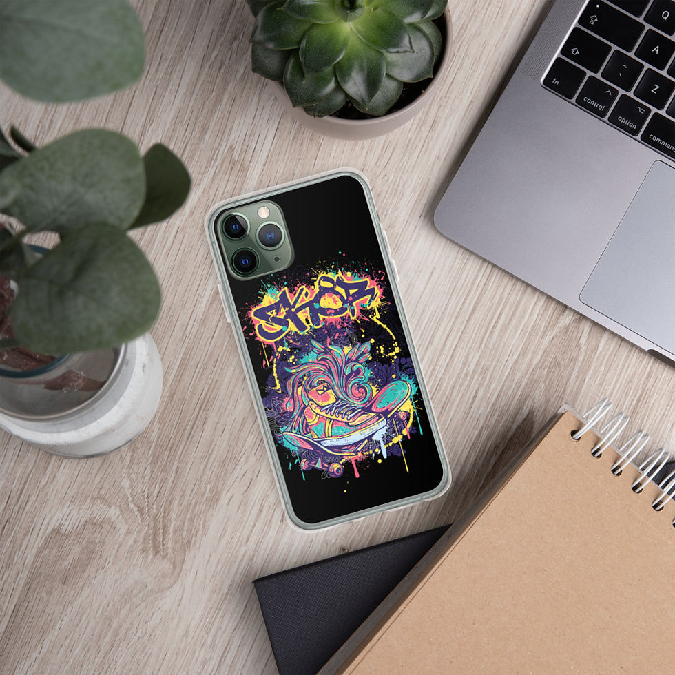 Thumbnail: Skateboarder iPhone Case