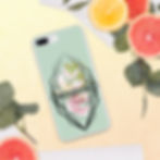 Thumbnail: Finch Floral Boho iPhone Case  
