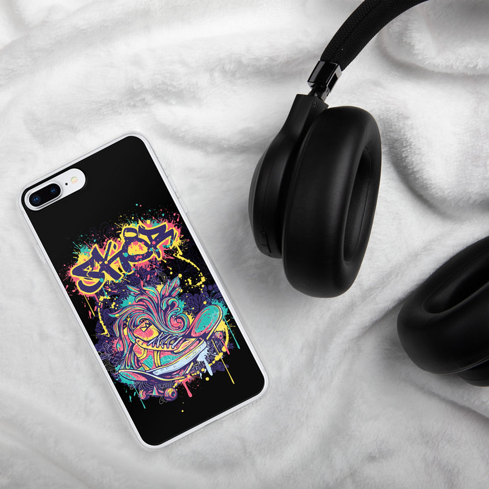 Thumbnail: Skateboarder iPhone Case