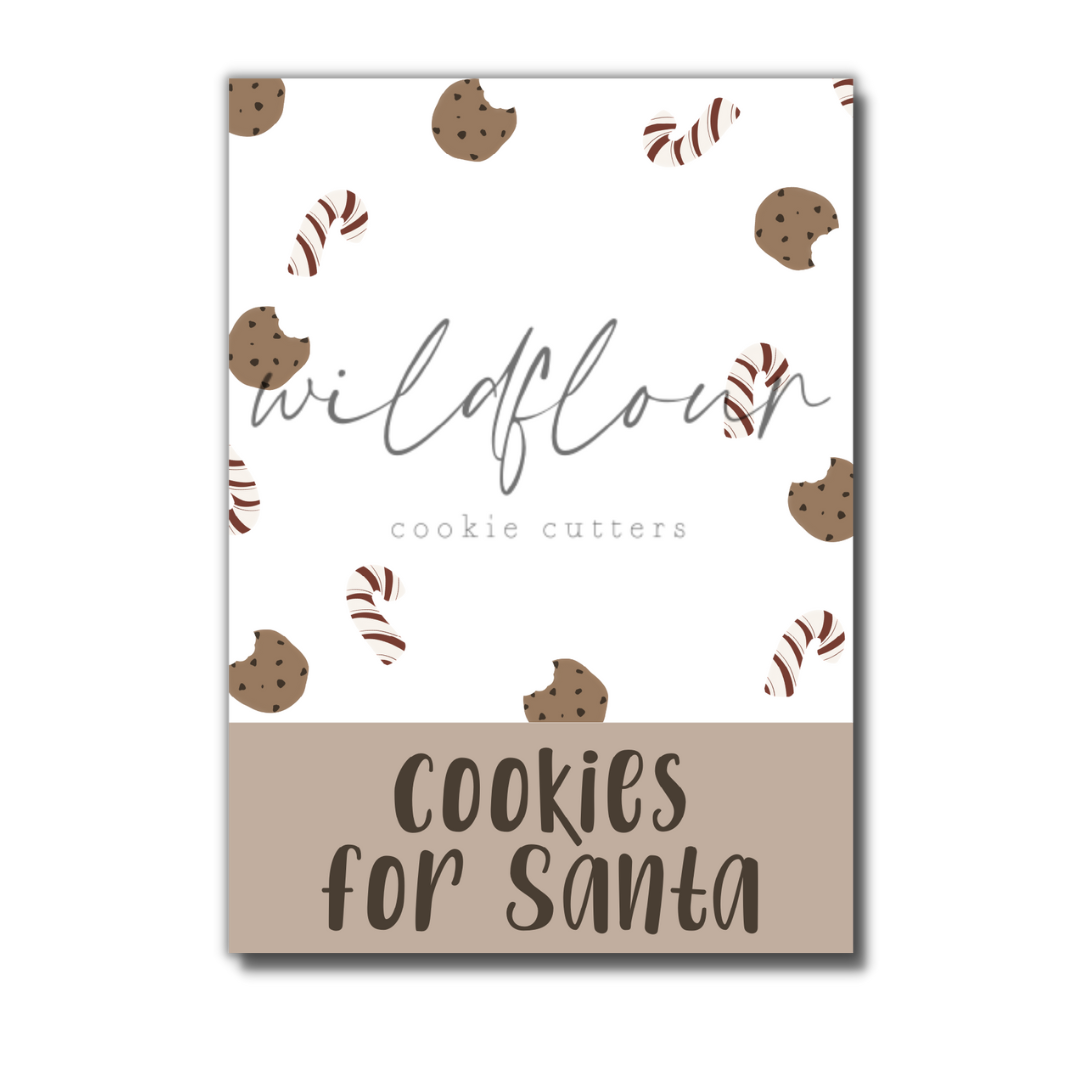 Cookies for Santa 3.5"x5"Card