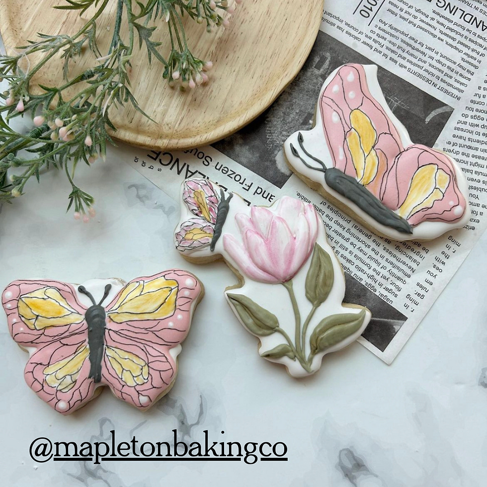섬네일: Butterfly Flower Stem Cookie Cutter