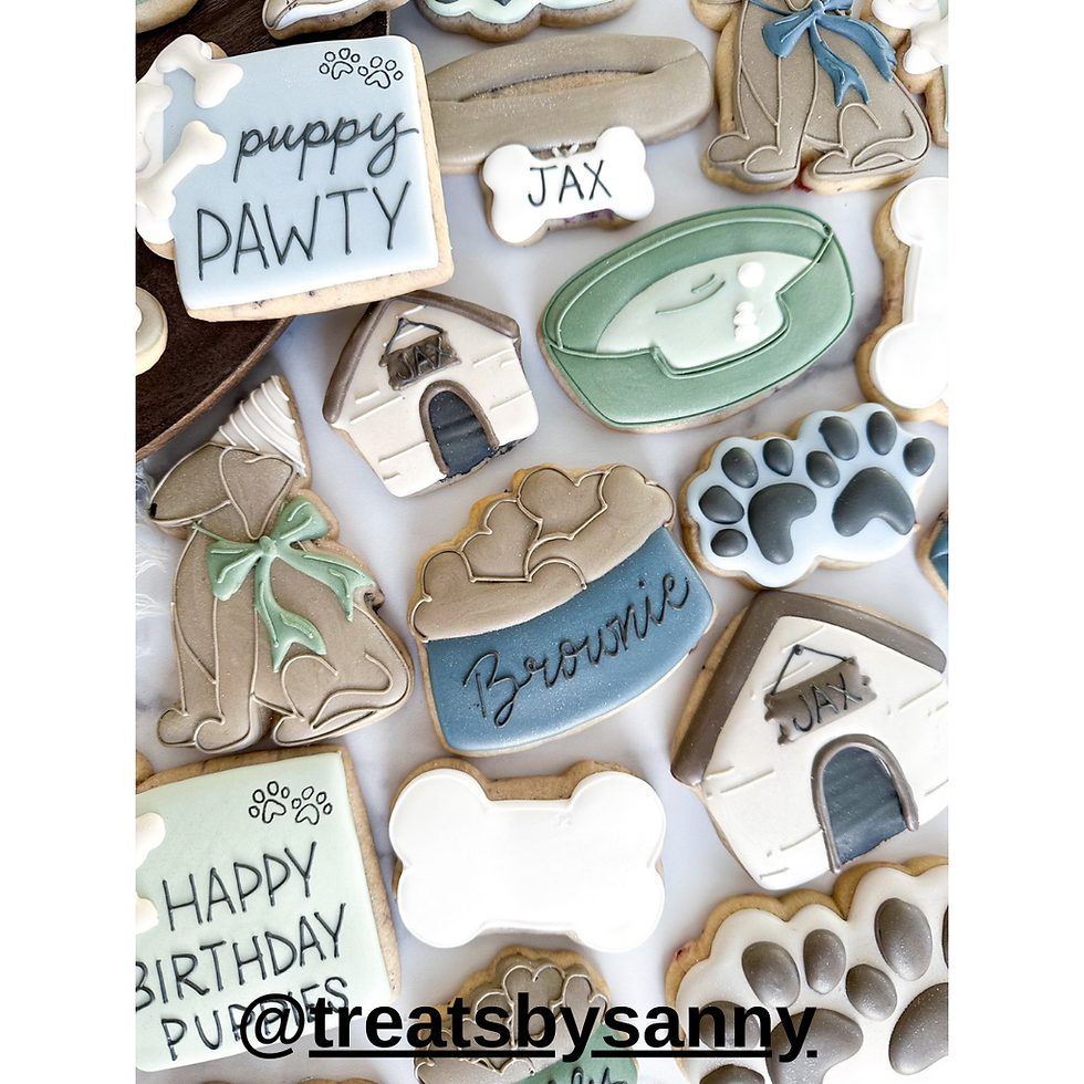 Miniature : Dog Birthday Cookie Cutters