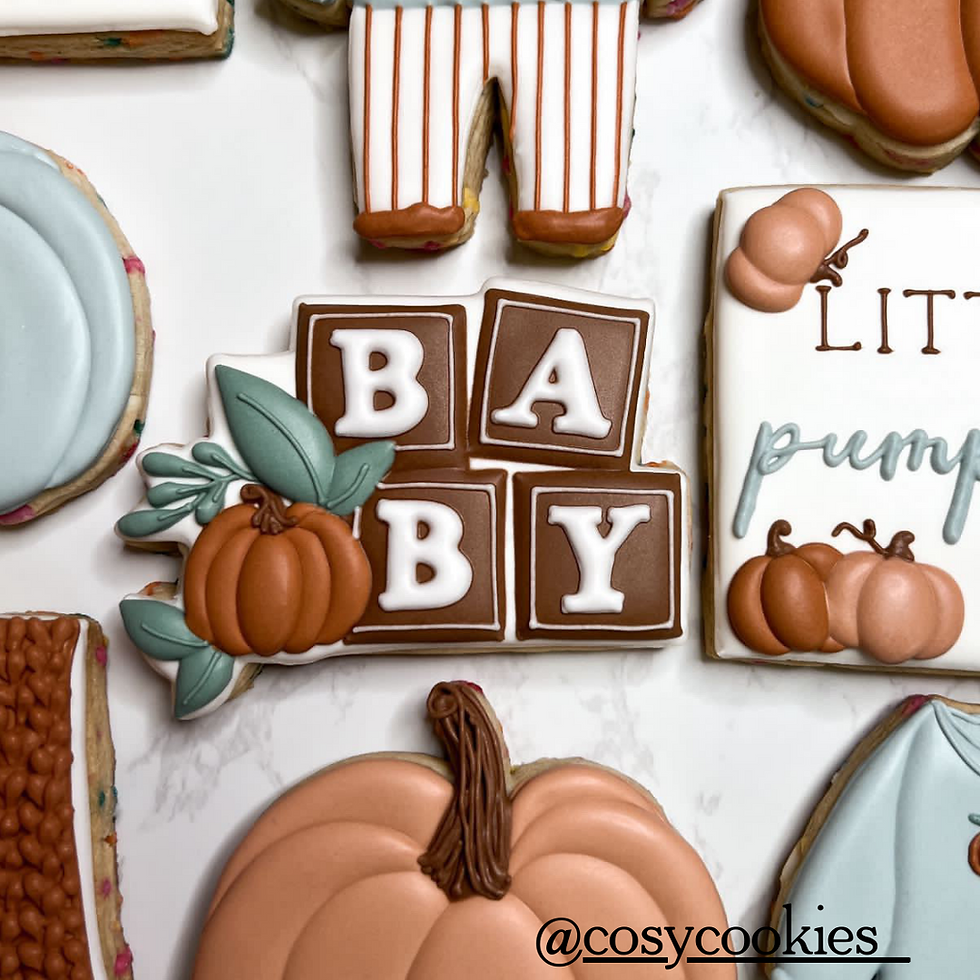 Miniatura: Fall Baby Cookie Cutters