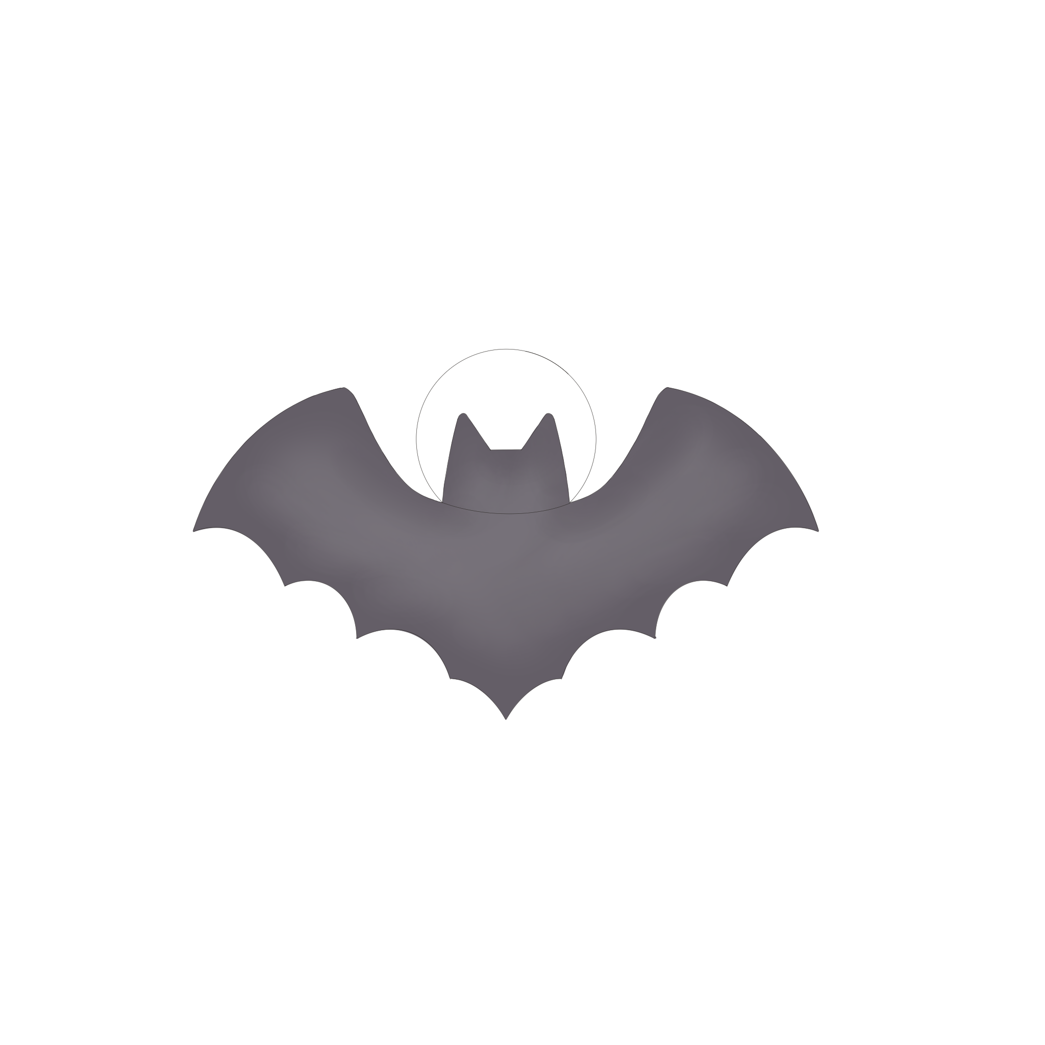 STL Bat Astronaut-4.5"