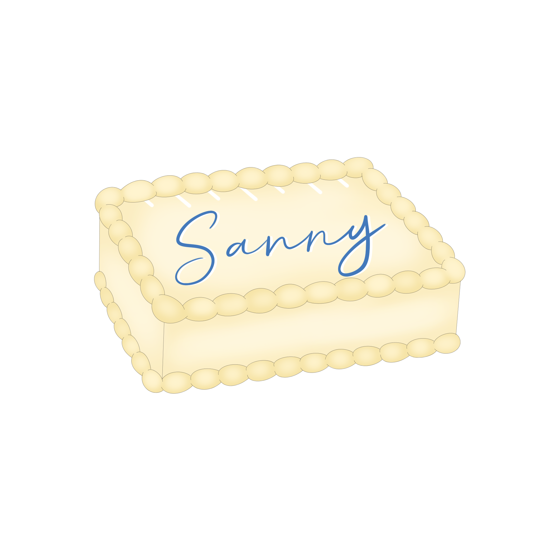 STL Butter Cake-4.5"