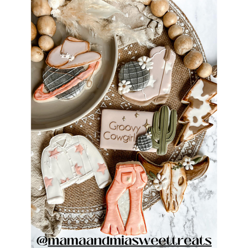 Groovy Cowgirl Cookie Cutters Wildflour Bakery