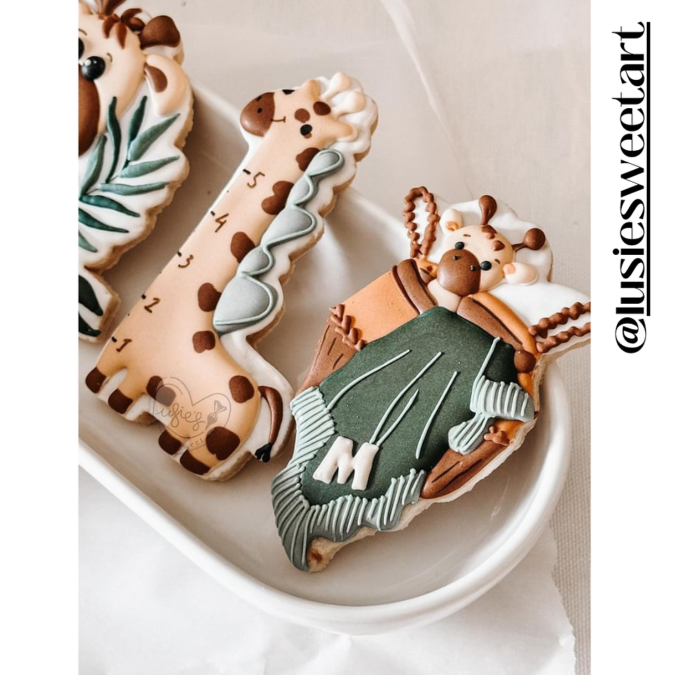 Miniatura: STL Baby Giraffe Set 6-Piece